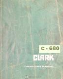 Clark Equipment-Clark F30 B, Forklift Maintenance Parts X6B Manual Year (1961)-CF30B-1-367 thru 420-CF30B-1-464-F30B-02
